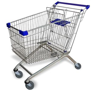 Reliable Multifunction Plastic Covers Supermarket Shopping Trolley for Sale