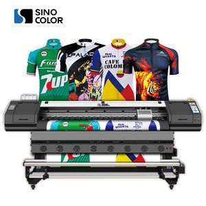 1.8m Large Format Dye Sublimation Textile Fabric Heat Transfer Printer Printing Machine Price
