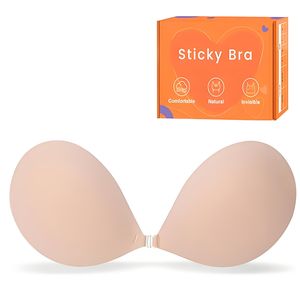 Fashion Invisible Silicone Bra Sexy Strapless Push up Backless Adhesive Sticky Bra