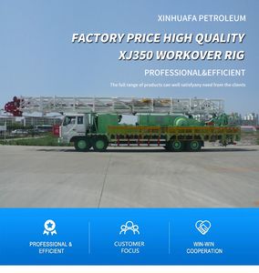 Xj350 Workover Rig Truck Munted Drilling Rig for Oil Well Service