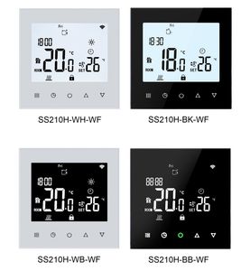 Smart Tuya WiFi Floor Heating Programmable Touch Screen Room 16A Thermostat