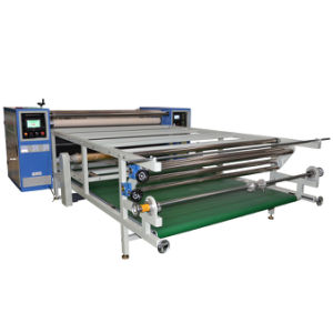 High Speed Automatic Blanket Roll and Roll Hot Fusing Fabric Roll Heat Press Machine
