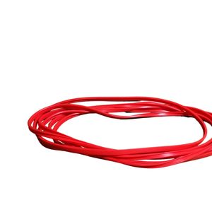 Extruded Silicone Rubber Tube Strip Flexible Silicone Profile Band High Temperature Resistant Silicone Wristband