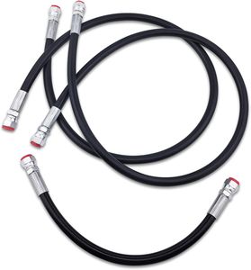 Customized Precision Reliable Flexible Rubber Industrial Hydraulic Hose Assembly