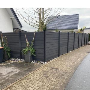Outdoor Decorative Terrace Patio Swimming Pool Plastic Composite Fence
