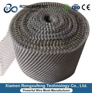 Pure Nickel Metal Wire Mesh Mist Eliminator Demister Pad Demister Mesh Pads