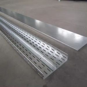 Durable Stainless Steel Perforated Cable Management Tray for Efficient Organization