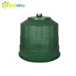 Large Capacity Garden Yard Lawn Composting Green Plastic Portable Composter Bin