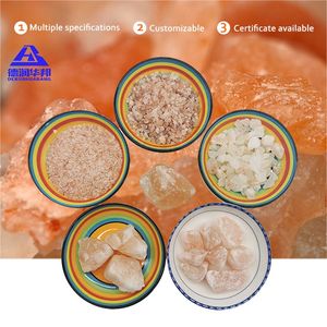 Natural 1-2mm Himalayan Rock Salt Granules Pink Himalayan Salt for Relax/Bath/Beef