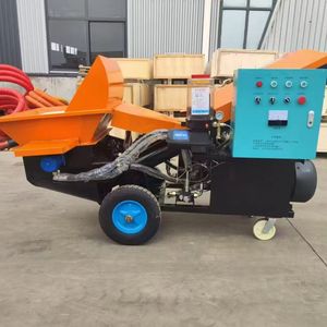 Small Diesel Concrete Transportation Pump Mini Concrete Pump Diesel Engineering & Construction Machinery