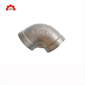 Forged Joint 90 Internal Thread External Thread End NPT SS316 45 Degree Elbow