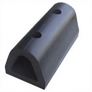 Custom Non-Standard Heavy Duty Silicone Rubber Damper Black Car Bumper