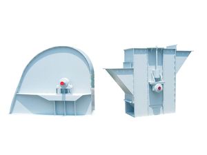 Steel Vertical Conveyor Belt Machinery Vertical Bucket Elevator
