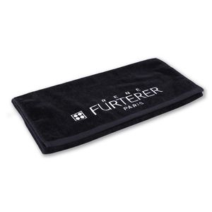 100% Cotton Ultra-Absorbent Stain-Resistant Hair Drying Black Bleach Proof Salon Towels