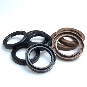 Manufacturer China Spring Loaded Metric Rotary Shaft Tc Oil Seal Double Lipped Tc Fabrics Seal