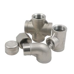SS304/SS316 Stainless Steel Pipe Fittings ASTM 4 Inch Stainless Steel Pipe Fittings Plumbing Fittings