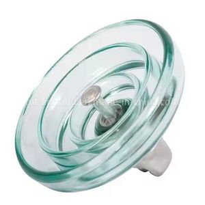 High-Strength U120b Glass Disc Insulators for Power Lines