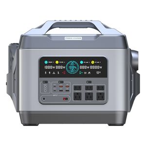 3000W Portable Power Supply LiFePO4 Battery Portable Power Station for Outdoor Camping