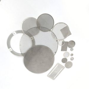 Wear Resistant Customization Stainless Steel Etched Metal Strainer Mesh