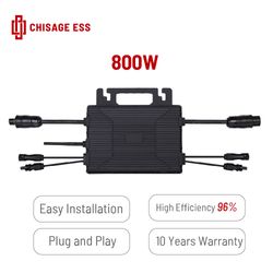 Solar Grid Tie Micro Inverter System on Grid Microinverter 800W Micro Inverter Solar Communication Stand by WiFi Mobile APP