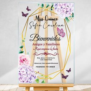 Acrylic Wedding Invitation