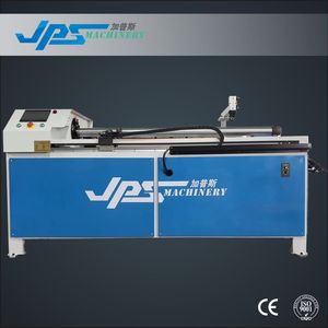 Jps-1300/1600fq High Speed Auto Paper Core Cutter Machine Plastic Tube Slitting PVC Pipe Cutter Toilet Paper Roll Cardboard Slitter + Automatic Loading Device