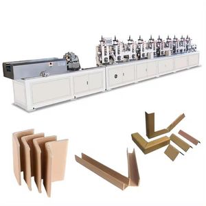 Qh Pack High Speed Paper Core Paper Protecting Angle Punching Machine