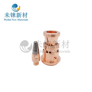 Copper Tungsten Seamless Bonding Thermal Spray Electrode, Nozzle