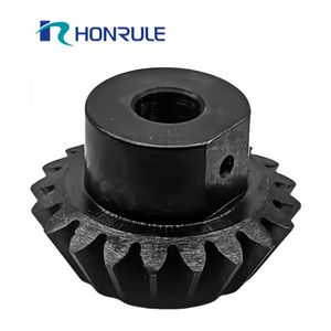 Customized Crown Wheel and Pinion Bevel Gear for Buses Steel/Stainless/Brass/POM Straight M0.5 M1 M1.5 M2 M2.5 M3 M4 M5 M6 Spur Helical Bevel Gear