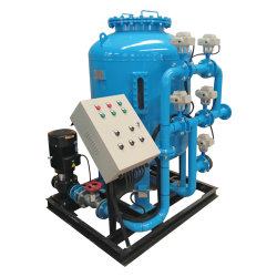 Automatic Backwash Cleaning Sand Filter with High Flow Rate Water Treatment