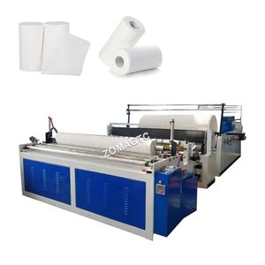 Toilet Tissue Paper Cutting Rewinding Making Machine for Sale