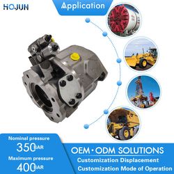Road Roller Rexroth Hydraulic Piston Oil Pumps A10vso Variable Displacement Pump