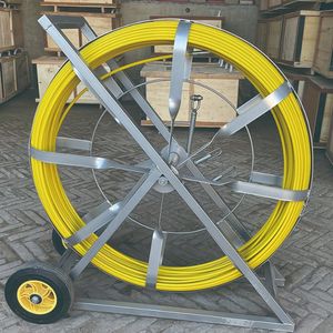 10mm 12mm 14mm FRP Duct Rodder Snake Rodder Cable Puller Fiberglass Rod Duct Rodder Continuous Puller Rod