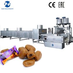 Toffee Candy Depositing Plant, Toffee Making Moulding Machine