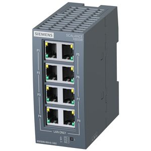 Simatic Net Scalance Xb008 Unmanaged Industrial Ethernet Switch 6gk5008-0ba10-1ab2