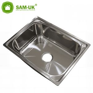 Sink Stainless Steel Undermount Sinks Mixer Handmade Single Bowl Faucet Kitchen