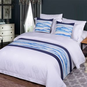 100% Polyeaster Checp Price But High Quality Bed Runner (JRD707)