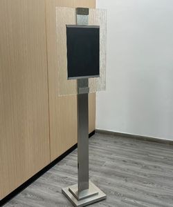 Freestanding Hotel Lobby Sign Stand with Stainless Steel Stable Base
