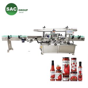 Semi-Automatic Labeling Machine Full Automatic Bottle Label Machine Sticker Labeler Applicator Labeling Machine for Round Flat Square Bottle