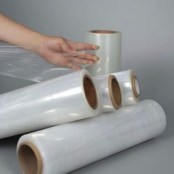 Transparent Stretch Film - Virgin LLDPE Double-Sided Adhesive Wrap