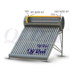 Vacuum Tube Termotanque Solar Pre-Heated Stainless Steel Coil Solar Water Heater Boiler System