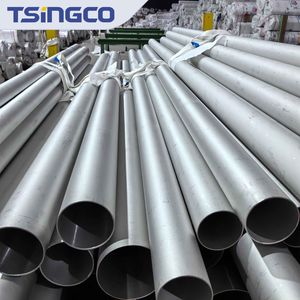 Welded Stainless Steel Pipe for Construction and Decoration with 304 316 409 Material