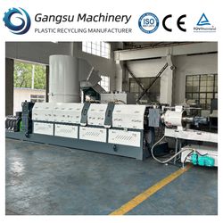 PE PP HDPE LDPE LLDPE BOPP PS ABS Pet PVC EPS EPE EPP PC Film/Non Woven/Woven Bag/Fiber/Plastic Recycling Granulator/Granulating/Granulation/Line/Plant/Machine