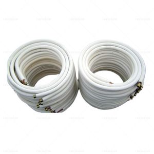 Durable AC Connection Pipes with Flare Fittings for Easy HVAC Installation