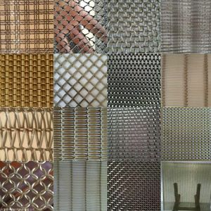 316 Stainless Steel Wire Mesh Decoration Wall Mesh Decorative Curtain Mesh