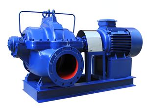 Centrifugal Dewatering Pump Diesel Engine Driven Double Suction Split Case Pump Waterworks