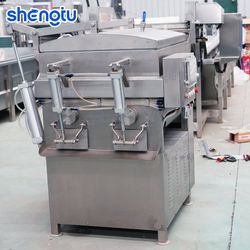 Hygienic Stainless Steel Vacuum Used Meat Sausage Mixer with Good Price
