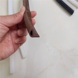 Customizable White Silicon Round Foam Rubber Weathe Sealing Strip