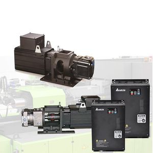 Energy Saving 45kw Hybrid Driver System Delta Servo Motor Hydraulic Servo System