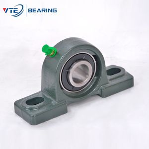 UCP205 UCP205-14 UCP205-15 UCP205-16 UCP206 UCP206-18 UCP206-19 UCP206-20 OEM Factory Chrome Steel ISO Certificate Used in Machine Pillow Block Bearings